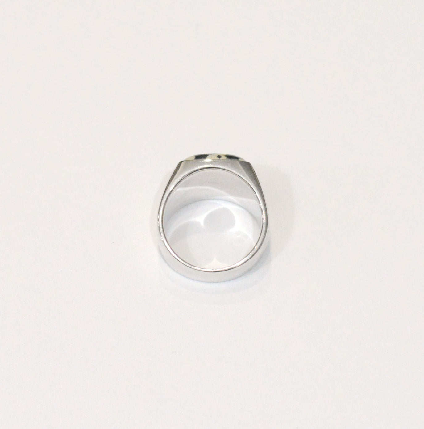 Dalmatian jasper(ダルメシアンジャスパー)Signet Ring