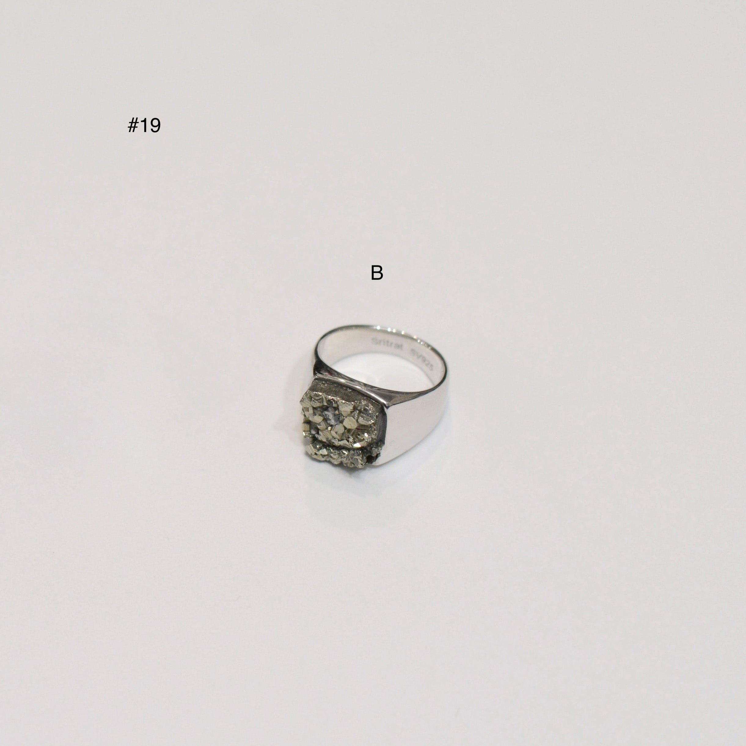 Pyrite(パイライト)Signet Ring
