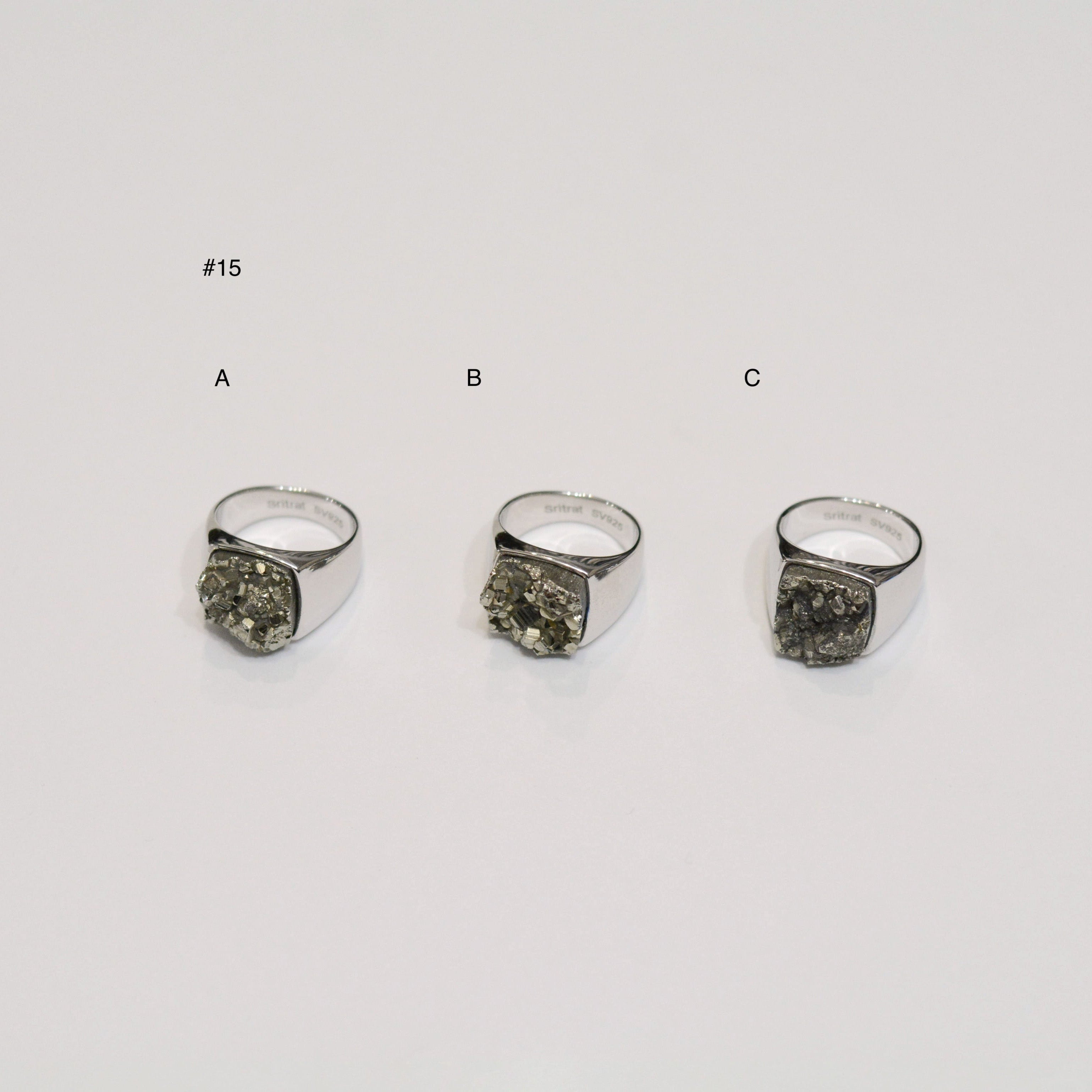 Pyrite(パイライト)Signet Ring