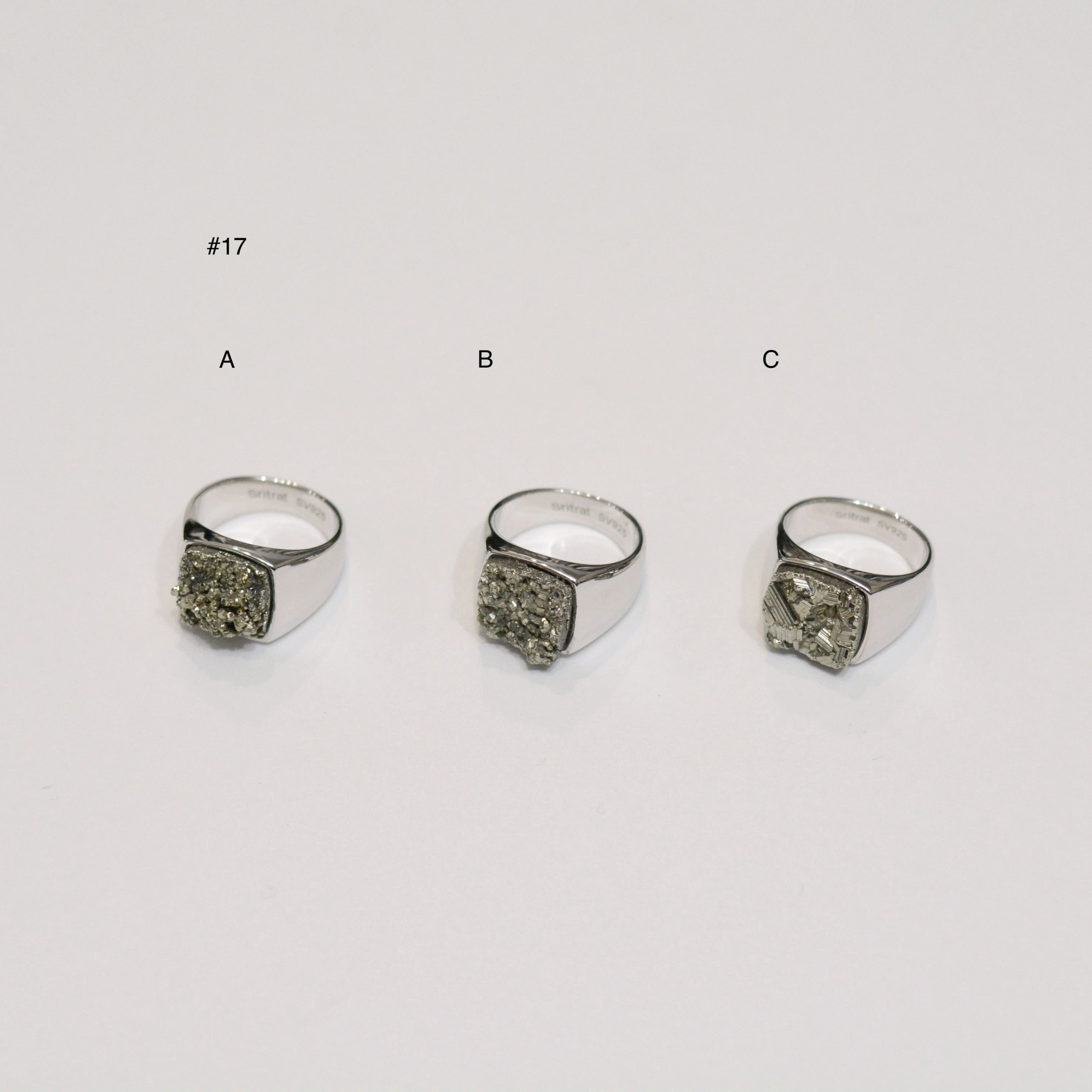 Pyrite(パイライト)Signet Ring