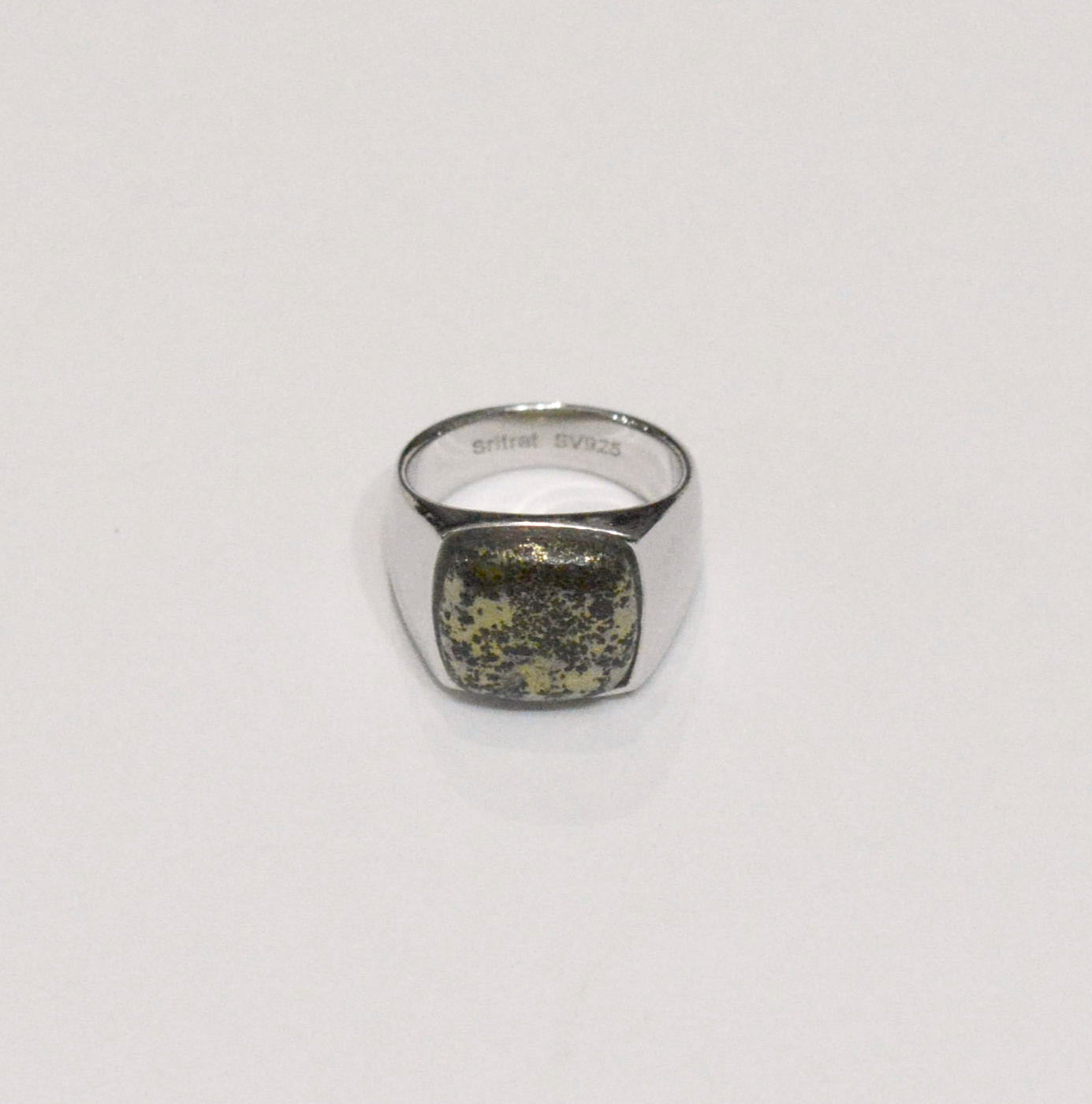 Chalco Pyrite(チャルコパイライト)Signet Ring