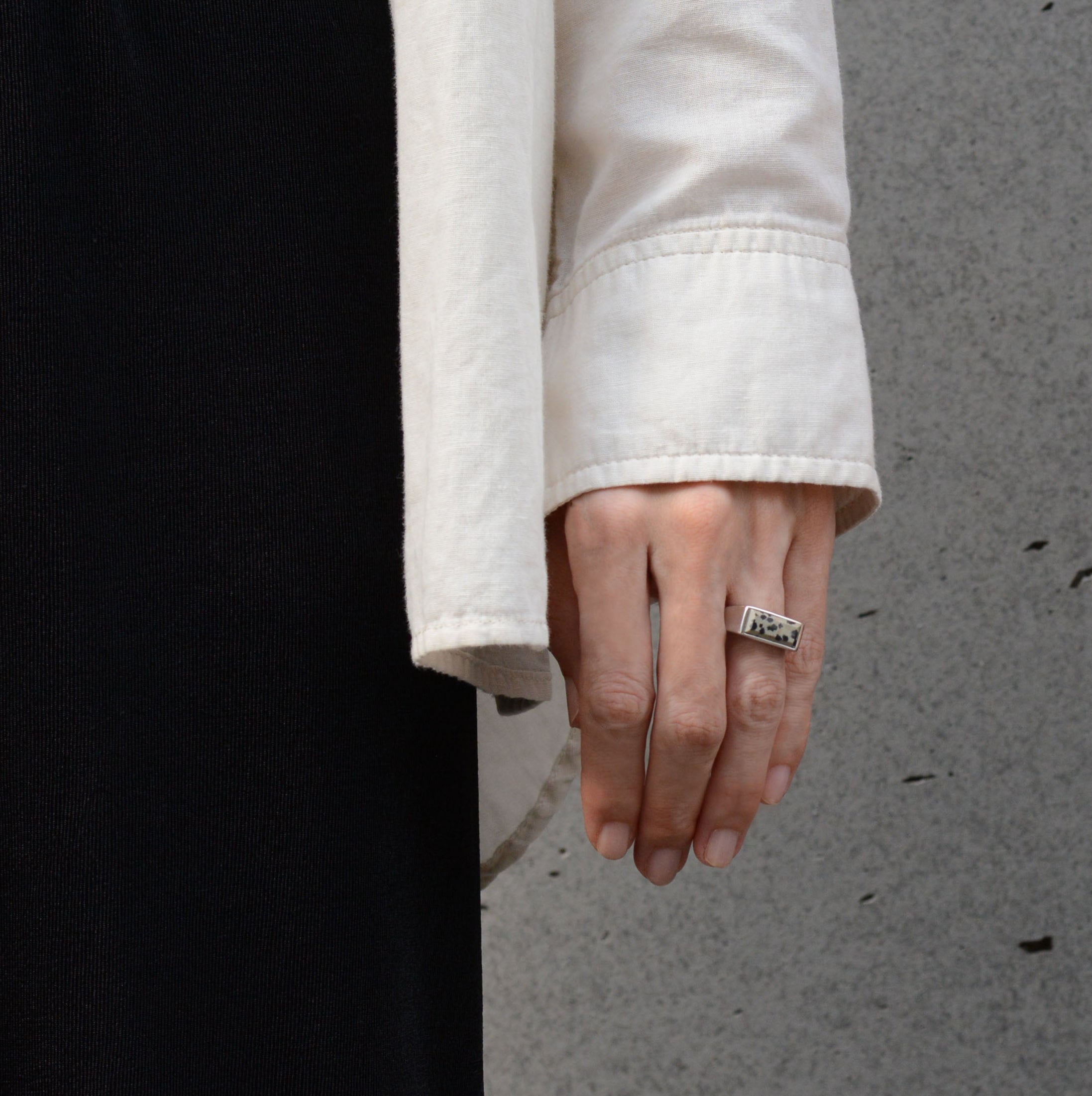Dalmatian jasper(ダルメシアンジャスパー)Ring