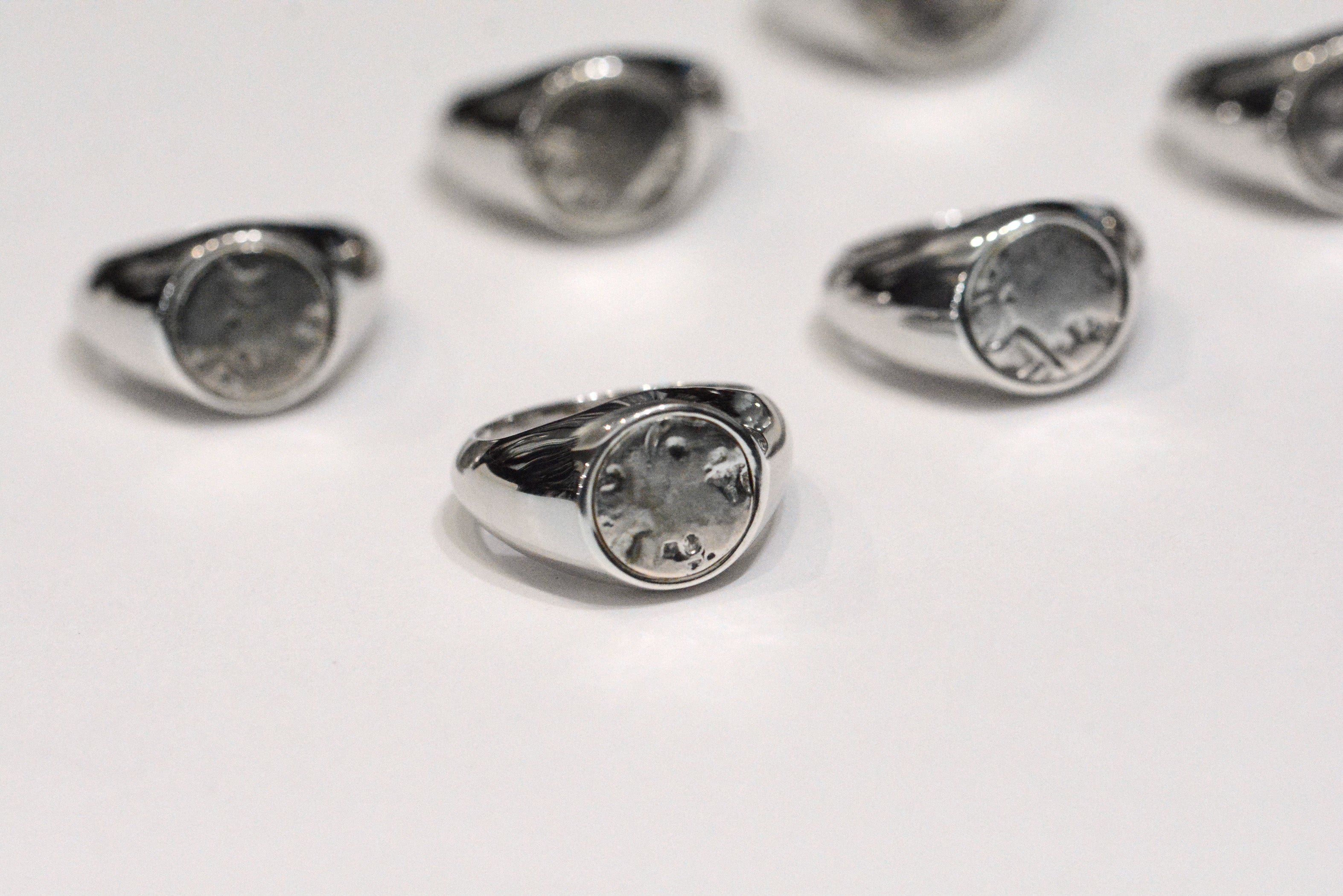 Coin Signet Ring