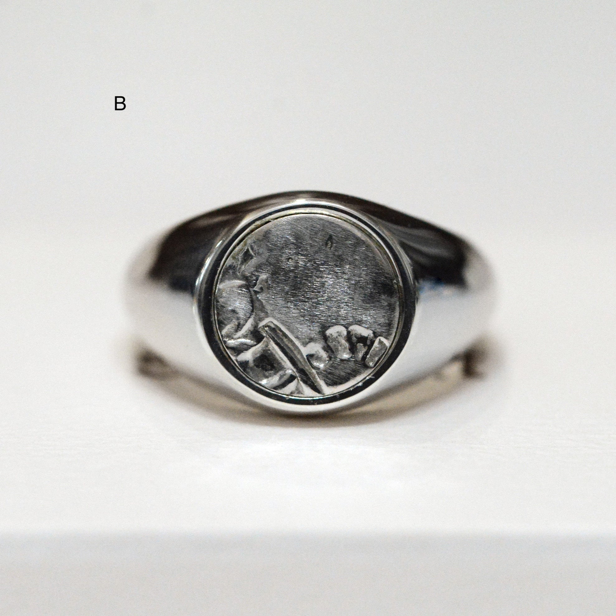 Coin Signet Ring