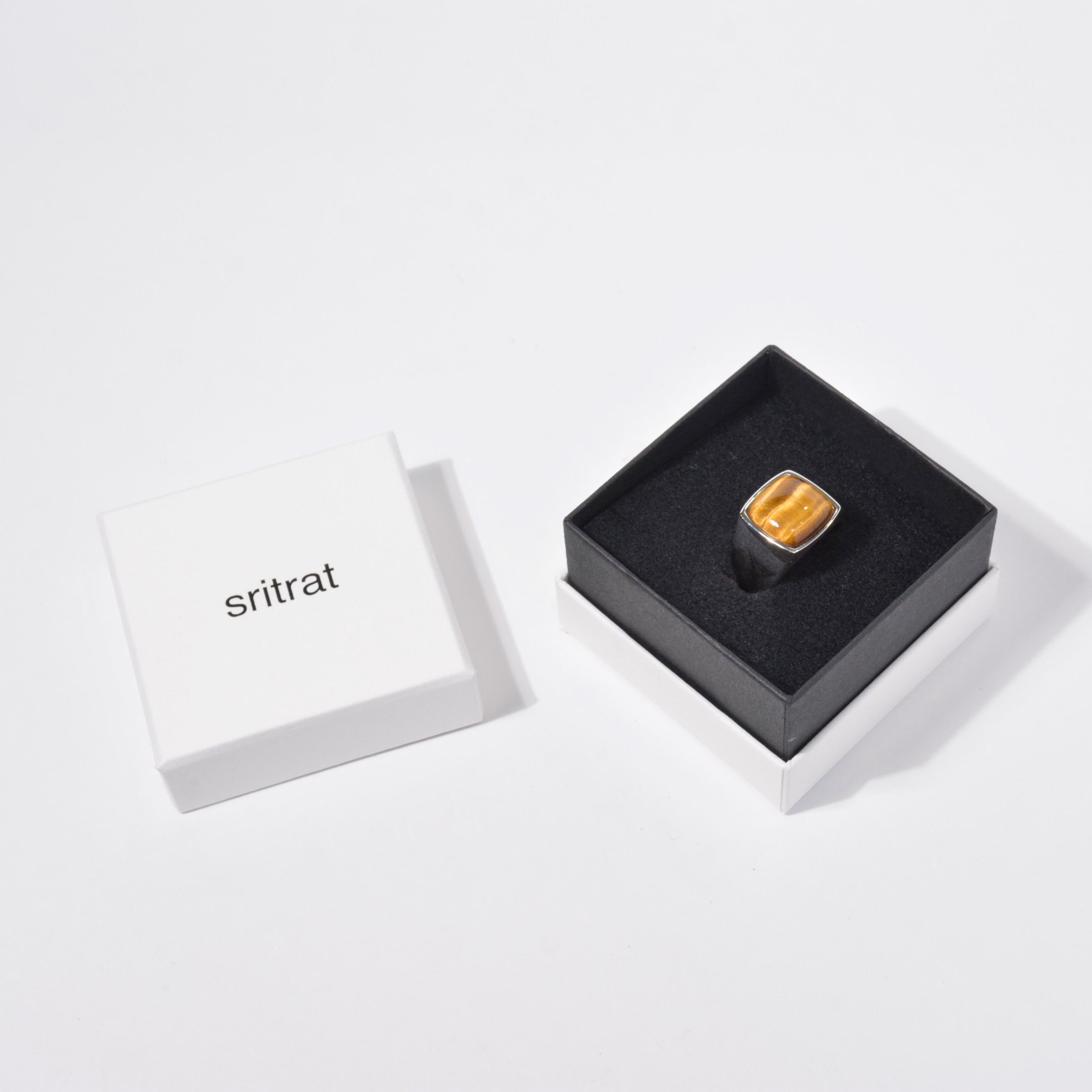 Tiger eye(タイガーアイ)Signet Ring