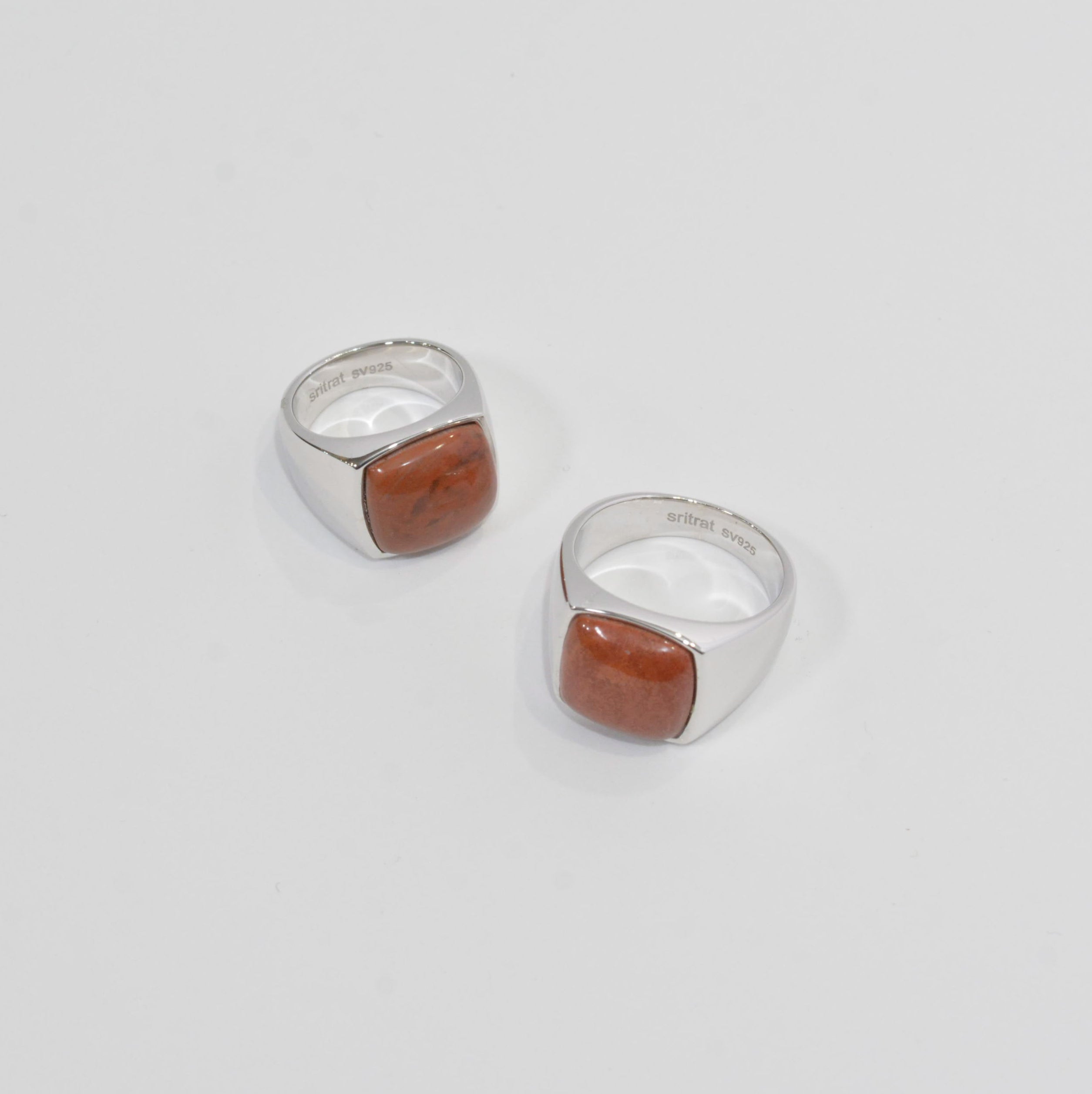 Red jasper(レッドジャスパー)Signet Ring