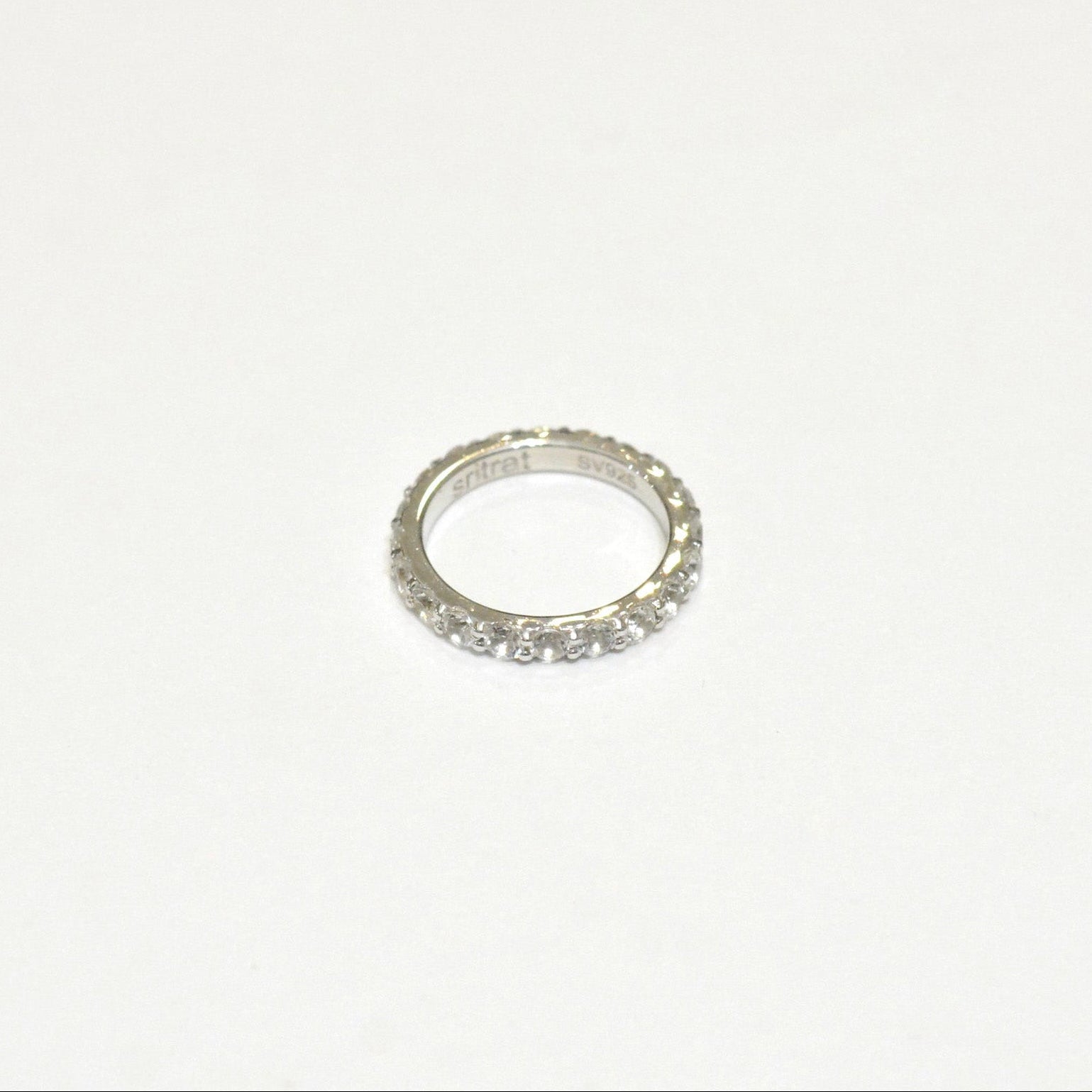 White Sapphire Ring