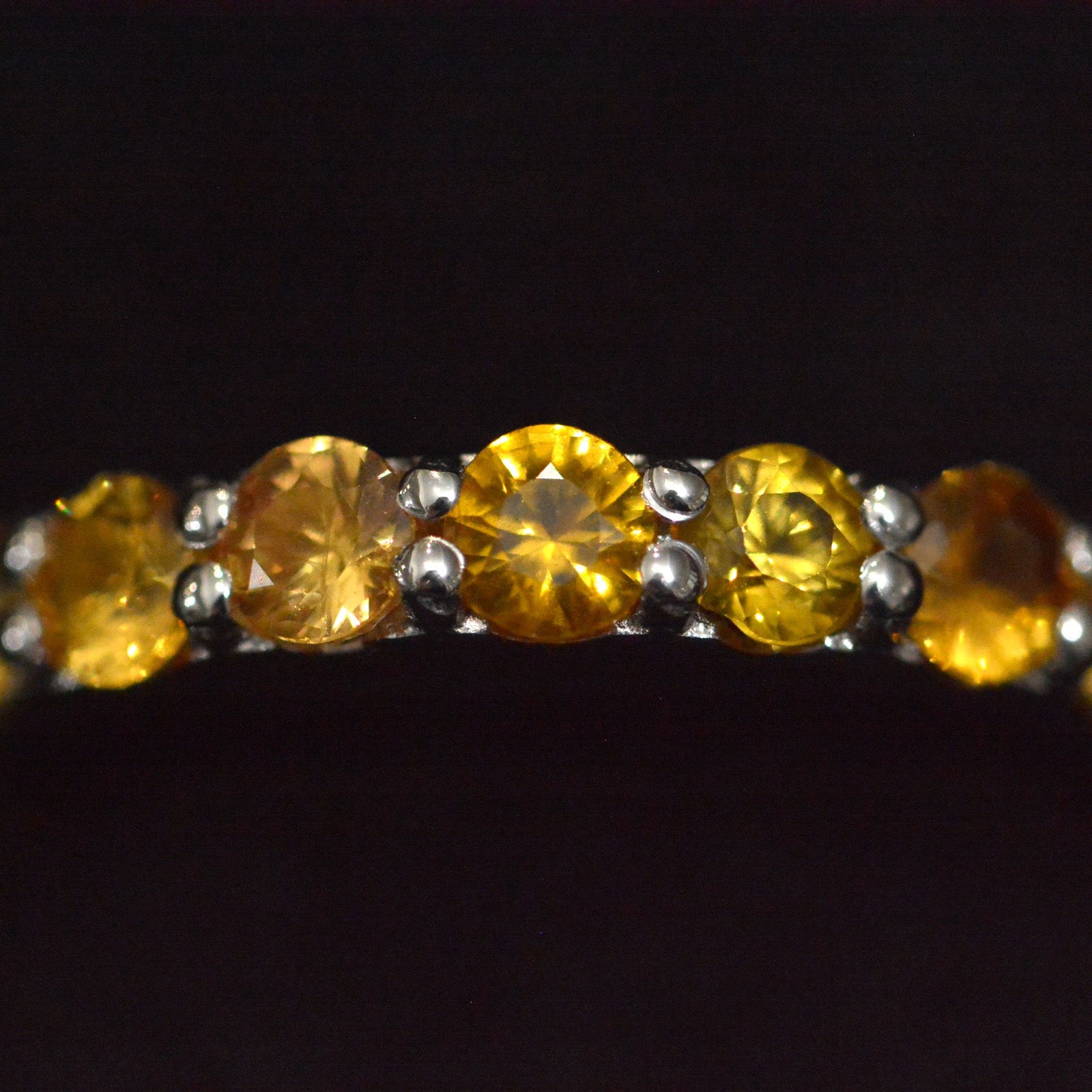 Yellow Sapphire Ring