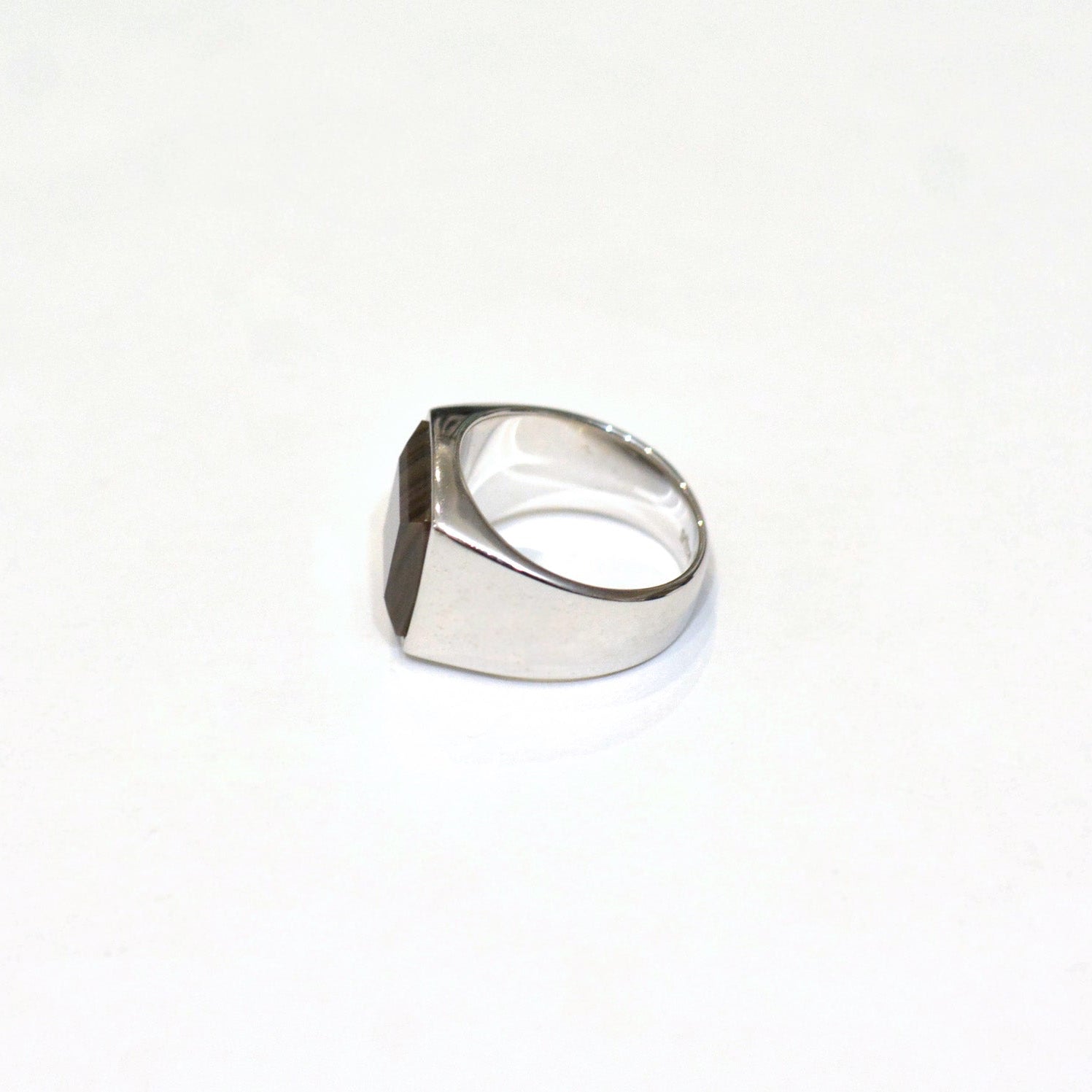 Chocolate jasper（チョコレートジャスパー）Signet Ring