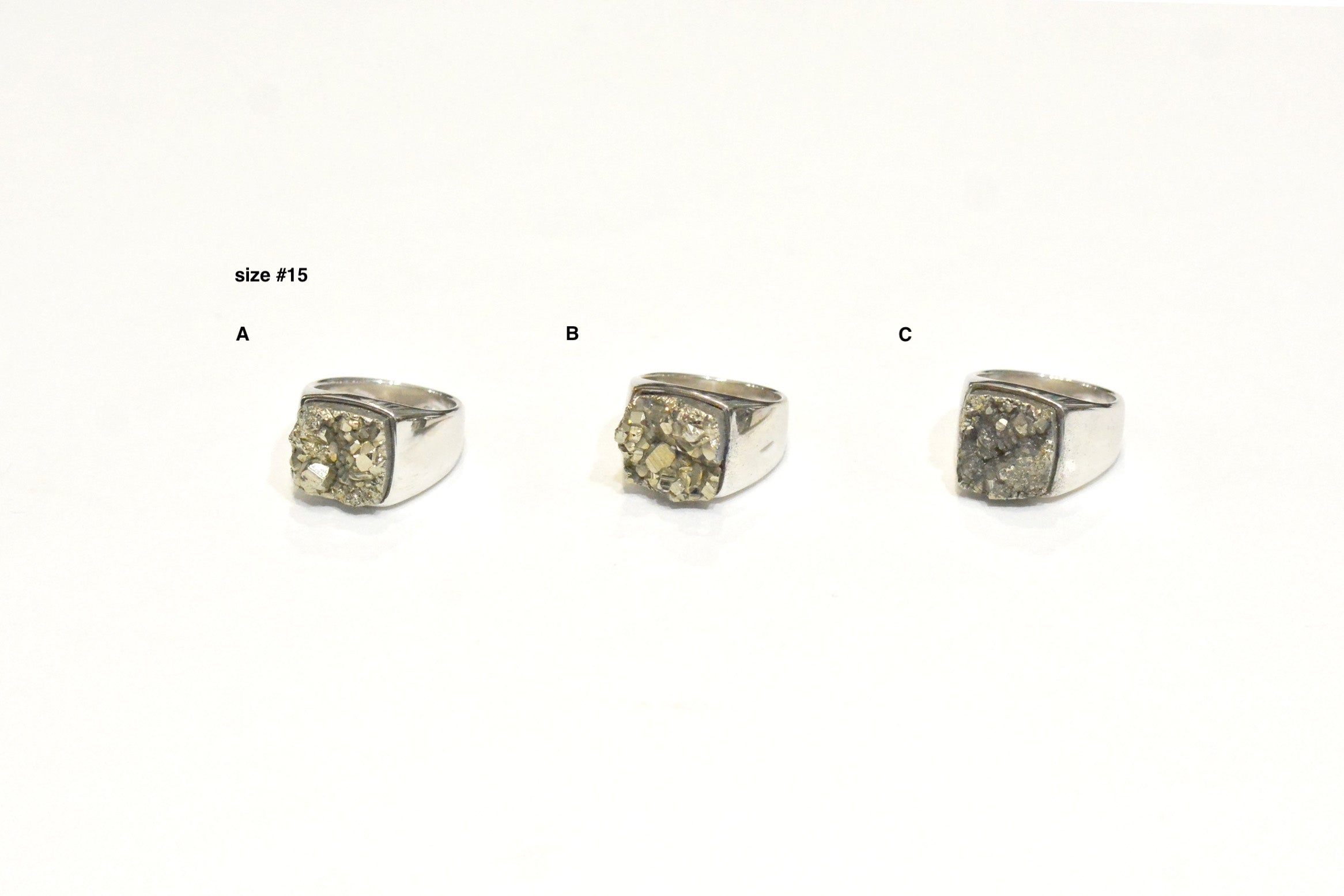 Pyrite（パイライト）Signet Ring