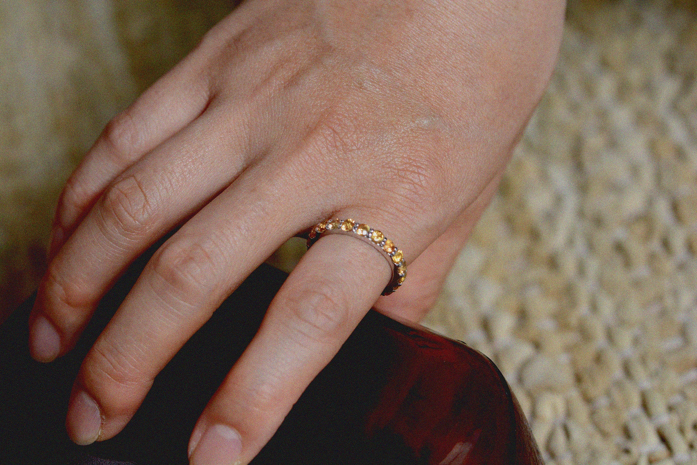 Yellow Sapphire Ring