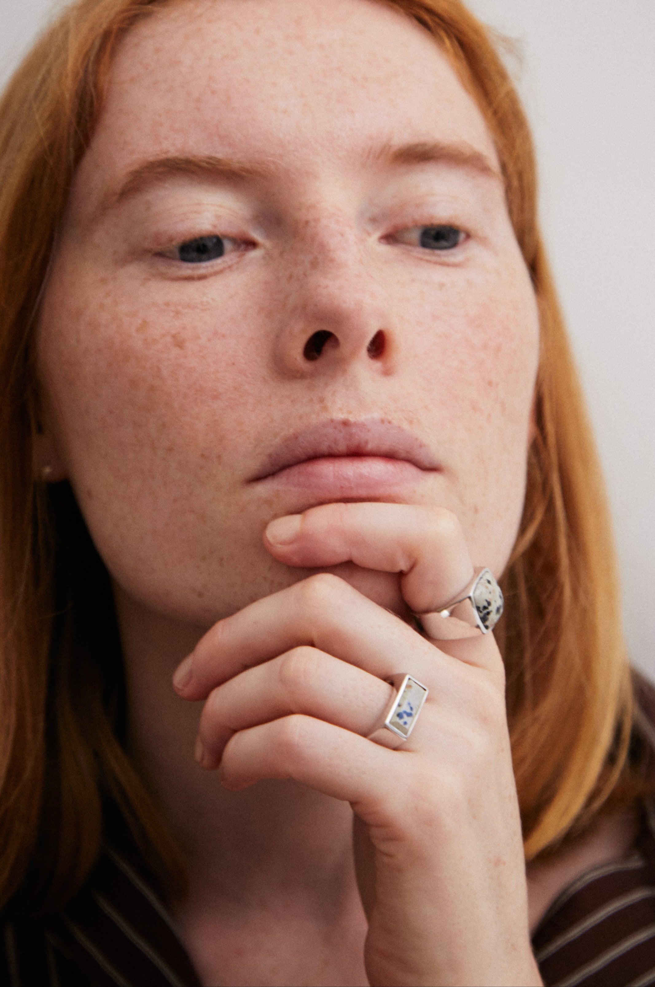 Dalmatian jasper（ダルメシアンジャスパー）Ring
